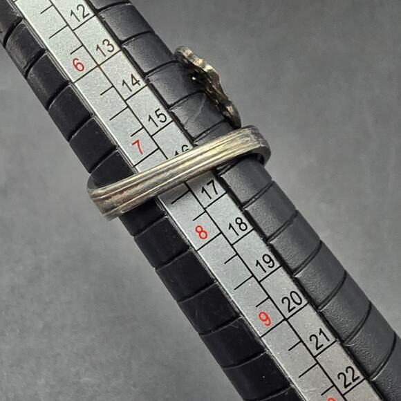 WMA Rogers Oneida Silver Plated Spoon Ring Size 7.25 - Picture 3 of 7